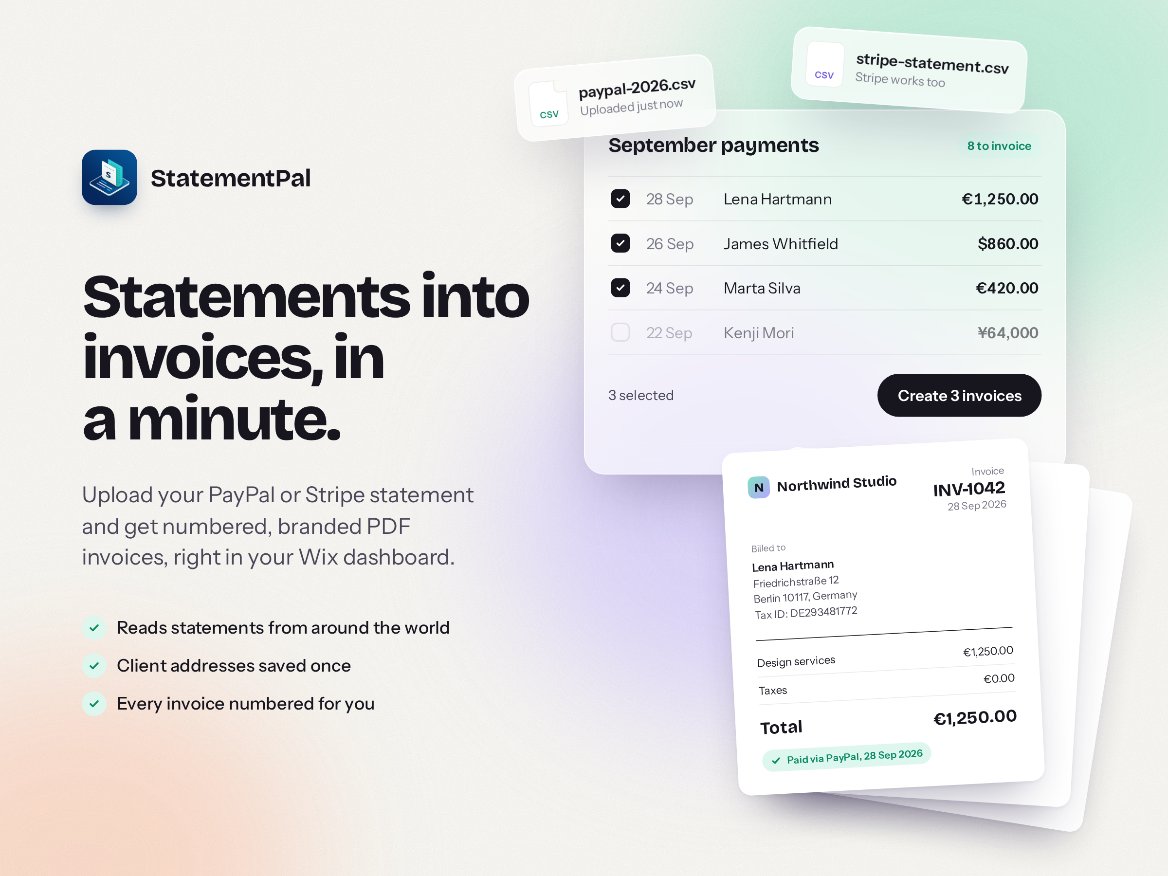 StatementPal screenshot 1