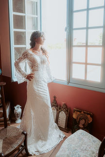 Robe de mariée boheme