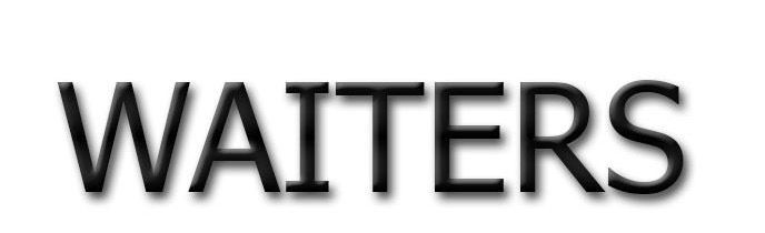 waiters & Waitresses on  Hire