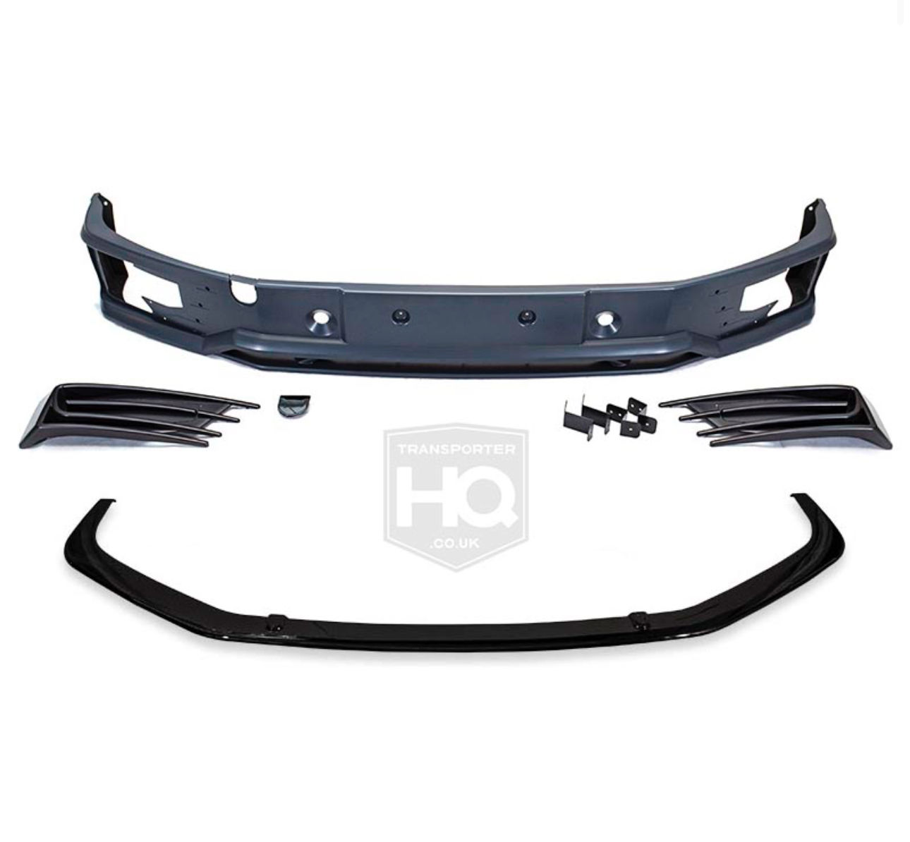 VW Transporter T6 – Lower Bumper Spoiler – + Splitter Package – Sportline 