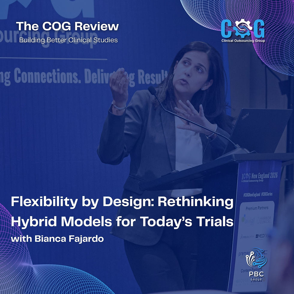 Flexibility by Design: Rethinking hybrid models for today’s trials with Bianca Fajardo