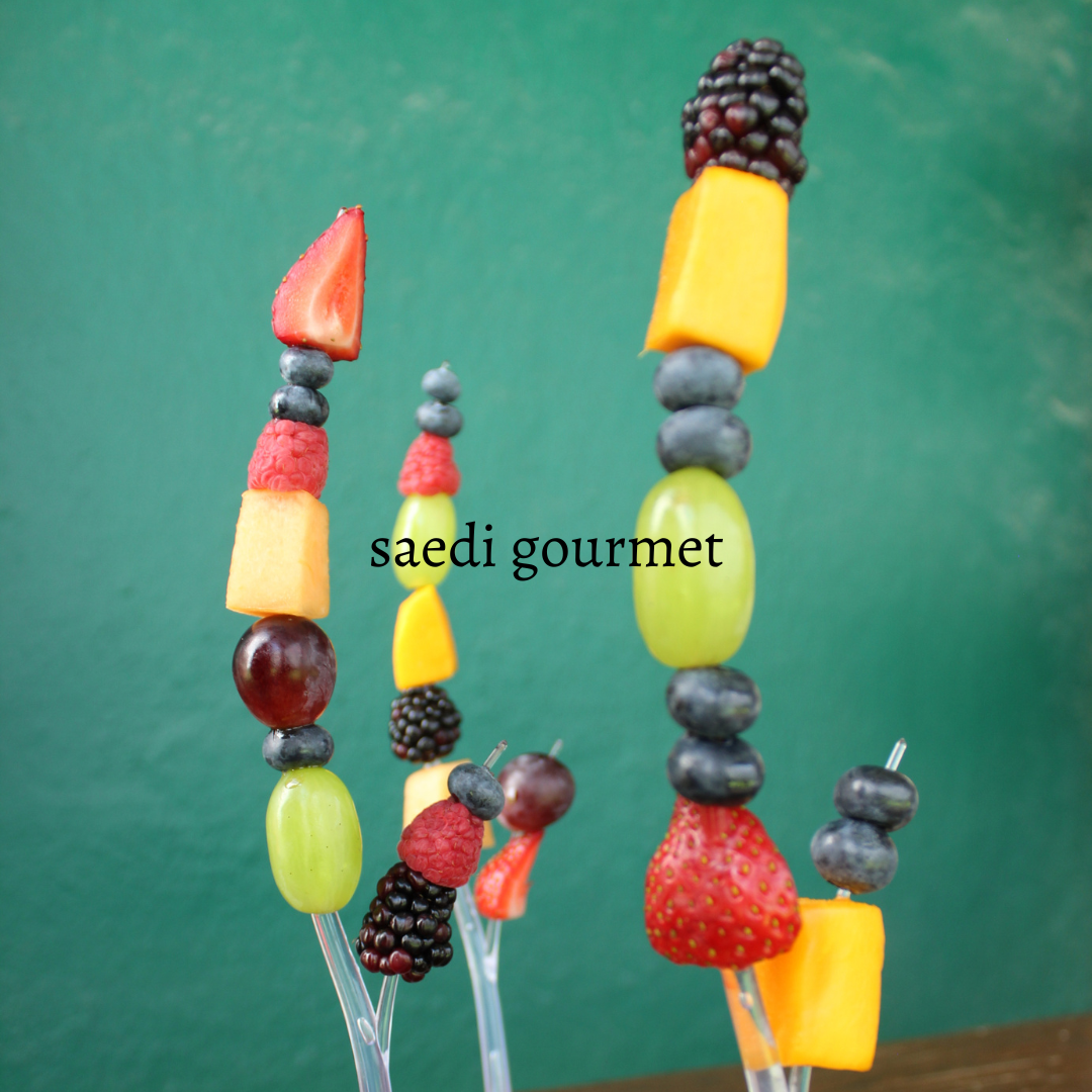 Brochetas para candy bar de poliestireno