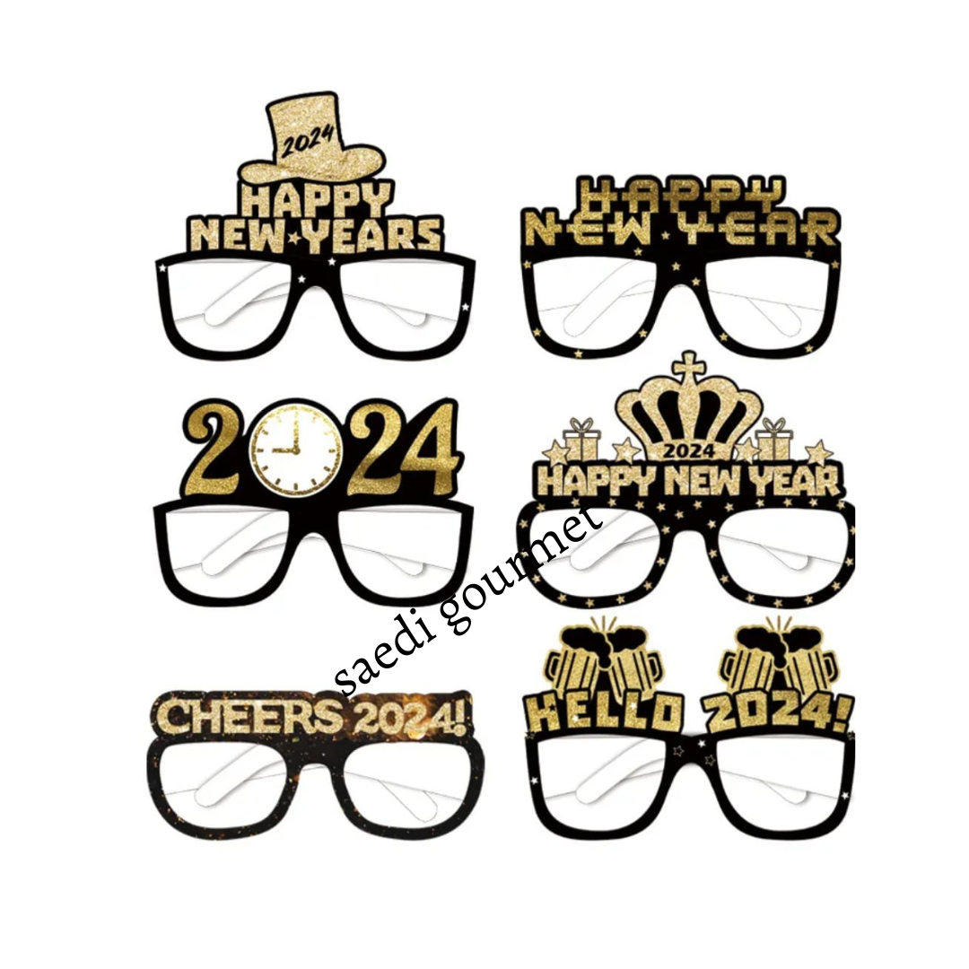 Gafas 3D ideal para Fiestas de fin de año 2024