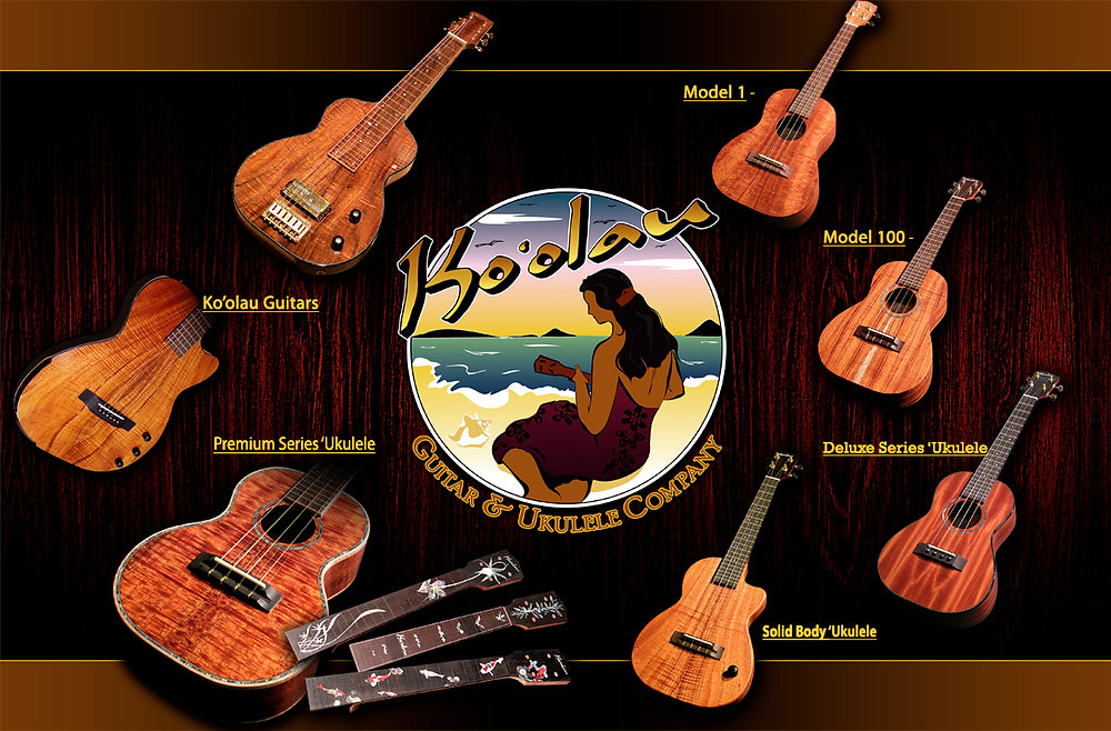 Ko'olau & the 4 'K' Hawaiian Ukulele Makers