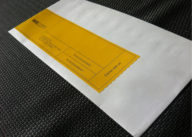 Envelope With Label