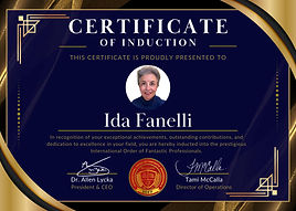 Ida Fanelli IOFP induction