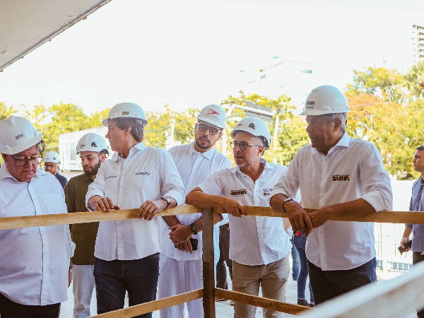 Governador visita obras de TCA que terá investimento histórico