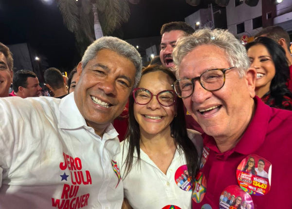 Jerônimo e Caetano participam do lançamento de campanha de Ivoneide