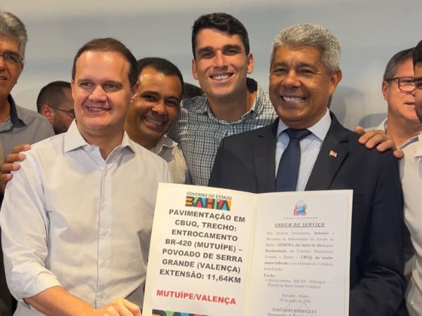 Júlio PInheiro e Jerônimo Rodrigues. Foto: Divulgação.