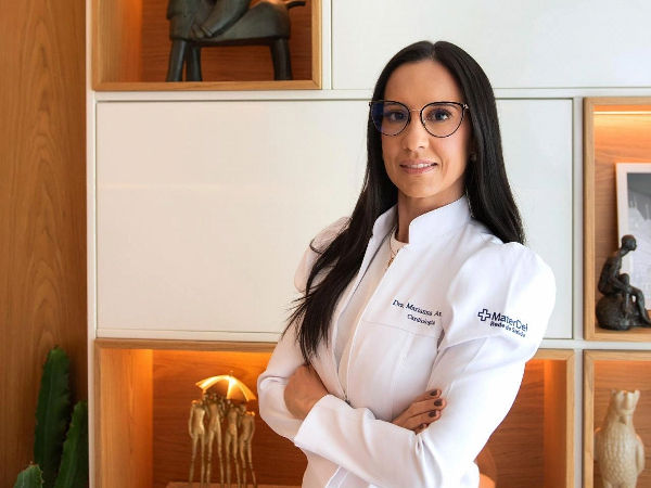 Cardiologista Marianna Andrade.