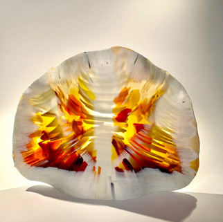 Kiln Formed Glass Sculpture