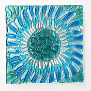 Fused Glass Panel, Verbeek Glass Studio