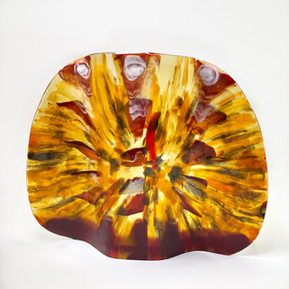 Kiln Formed Glass Sculpture