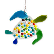 fused glass suncatcher