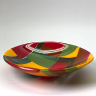 Fused Glass Bowl, Verbeek Glass Studio