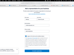 Peppol registration 