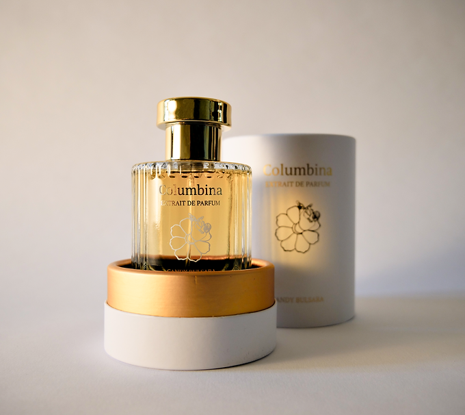 Columbina extrait de parfum bottle and box