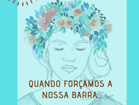 Quando forçamos a nossa barra