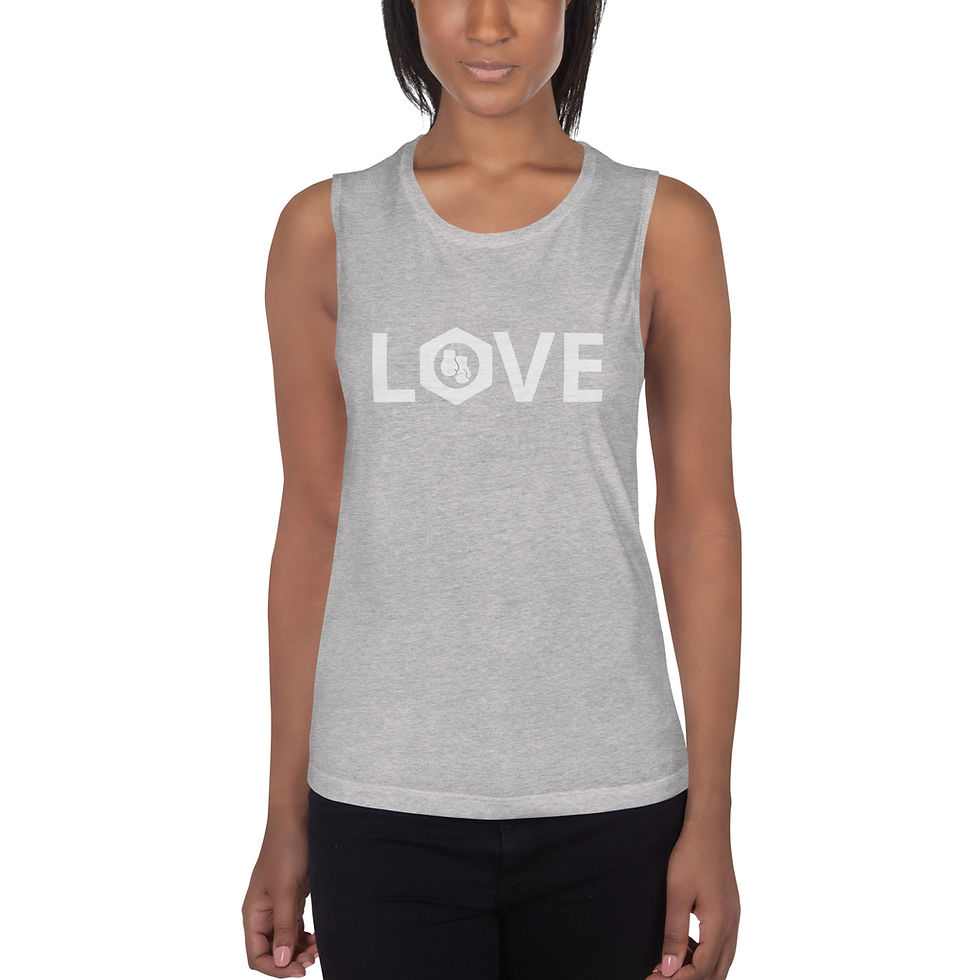 Thumbnail: LOVE Women's Muscle Tank