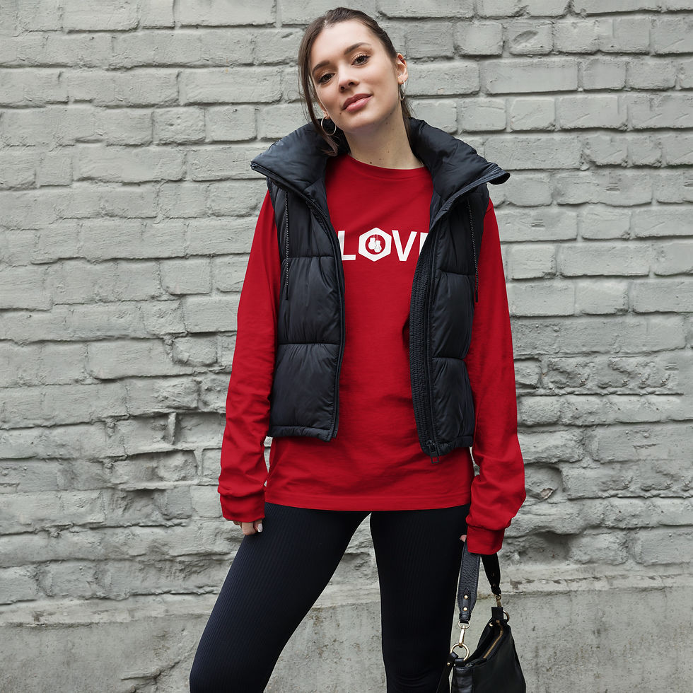Thumbnail: LOVE Unisex Long Sleeve