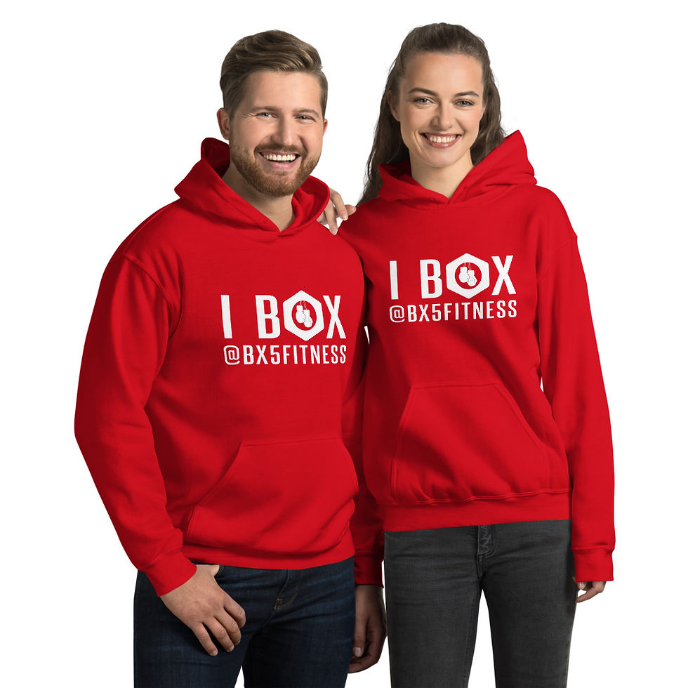 Thumbnail: Unisex Hoodie White IBOX