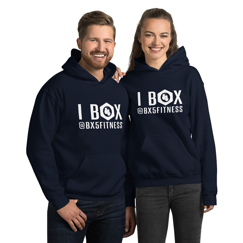 Thumbnail: Unisex Hoodie White IBOX