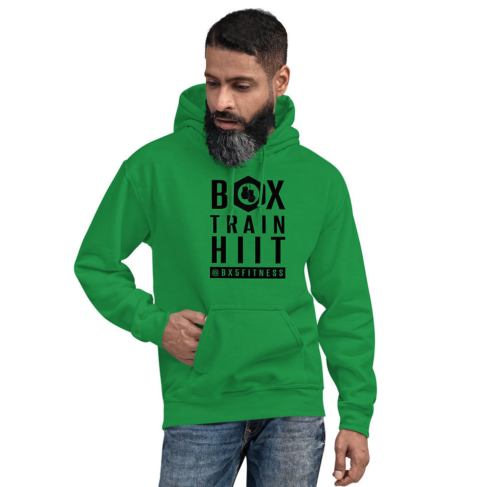 Thumbnail: Unisex Hoodie Black BTH