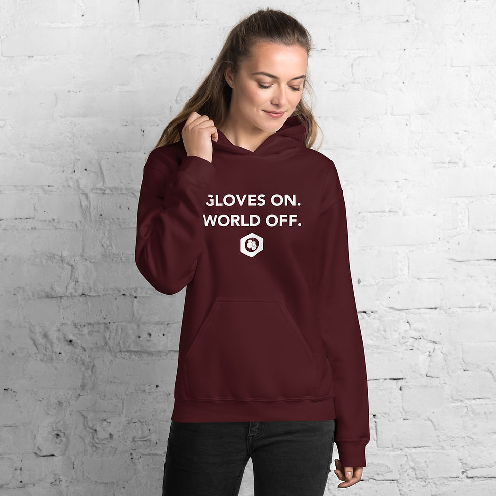 Thumbnail: Unisex Hoodie White GOWO