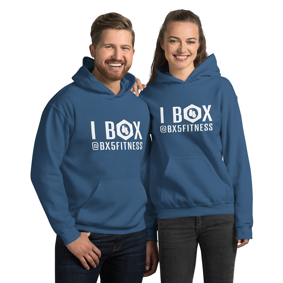 Thumbnail: Unisex Hoodie White IBOX