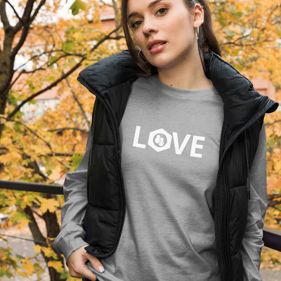 Thumbnail: LOVE Unisex Long Sleeve