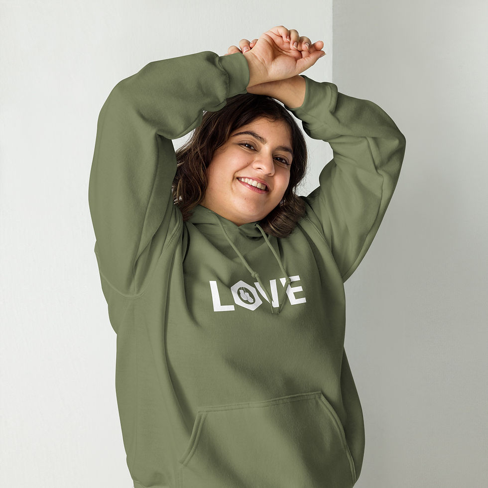Thumbnail: LOVE Unisex Hoodie