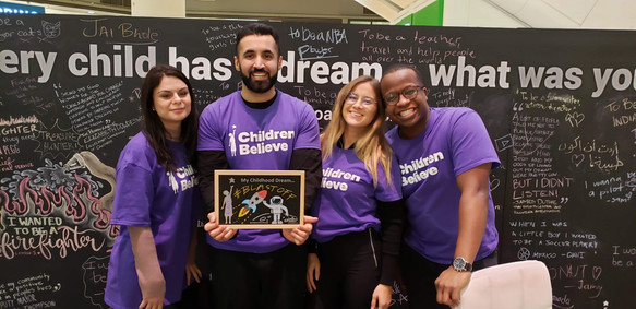 CHILDREN BELIEVE - Eaton Centre Activation