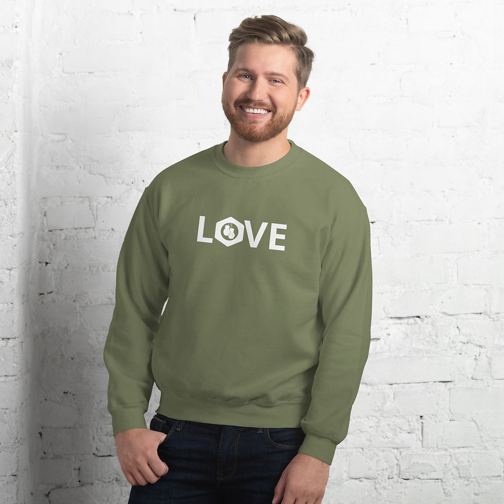 Thumbnail: LOVE Unisex Sweatshirt