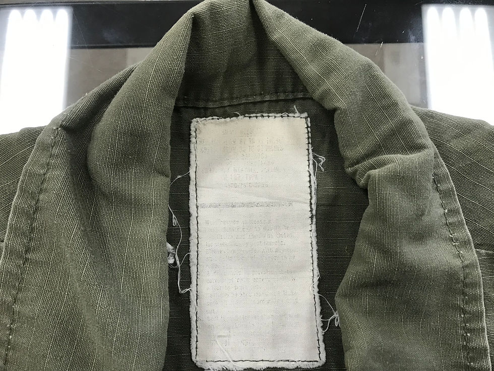 Thumbnail: Vintage OG-107 Cotton Fatigue BDU Shirt - Original Patches