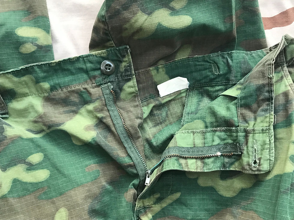 Thumbnail: Vietnam ERDL Camo Jungle Fatigue Trousers