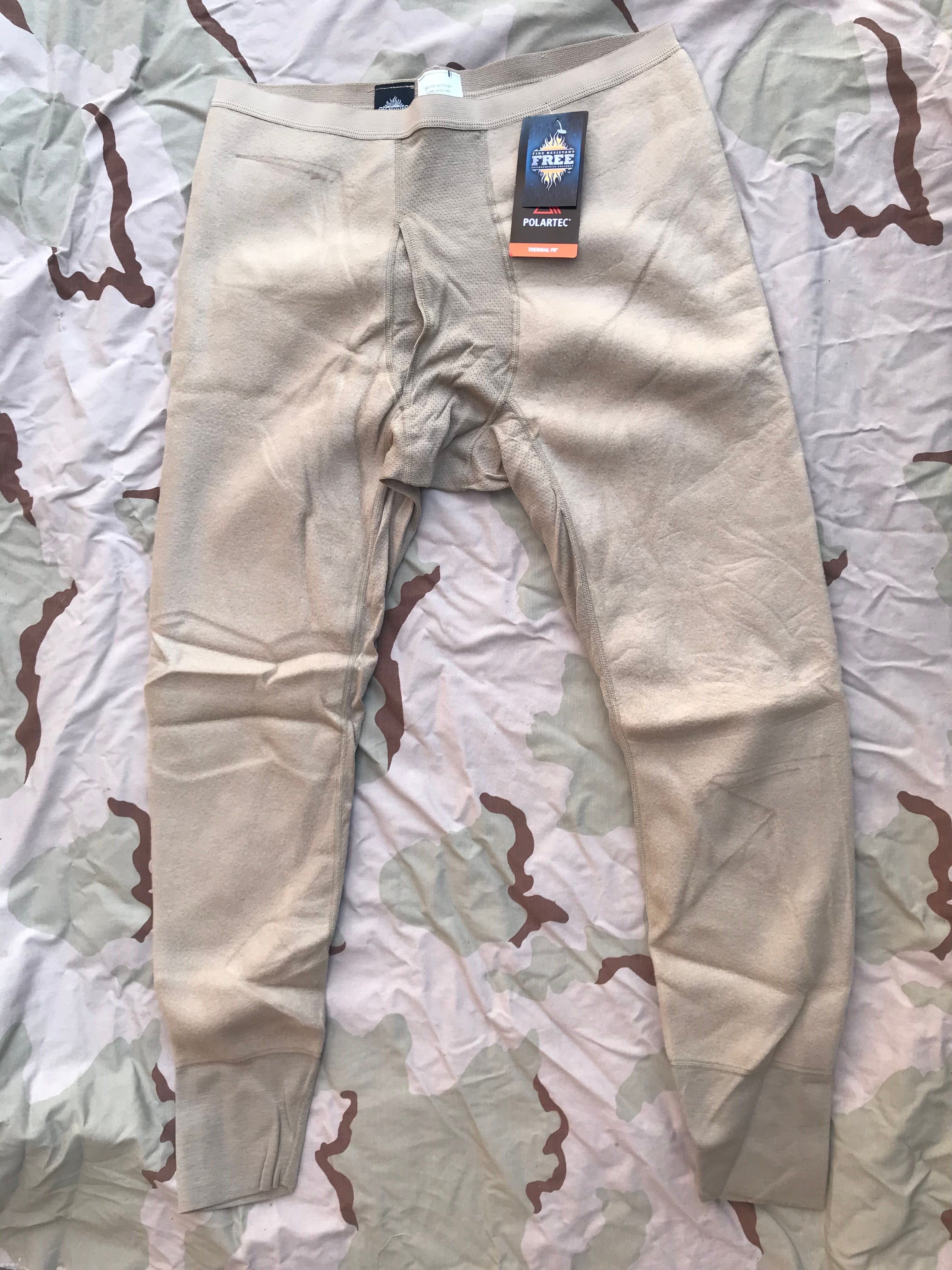 Polartec Thermal FR Midweight Fleece Drawers Long Johns