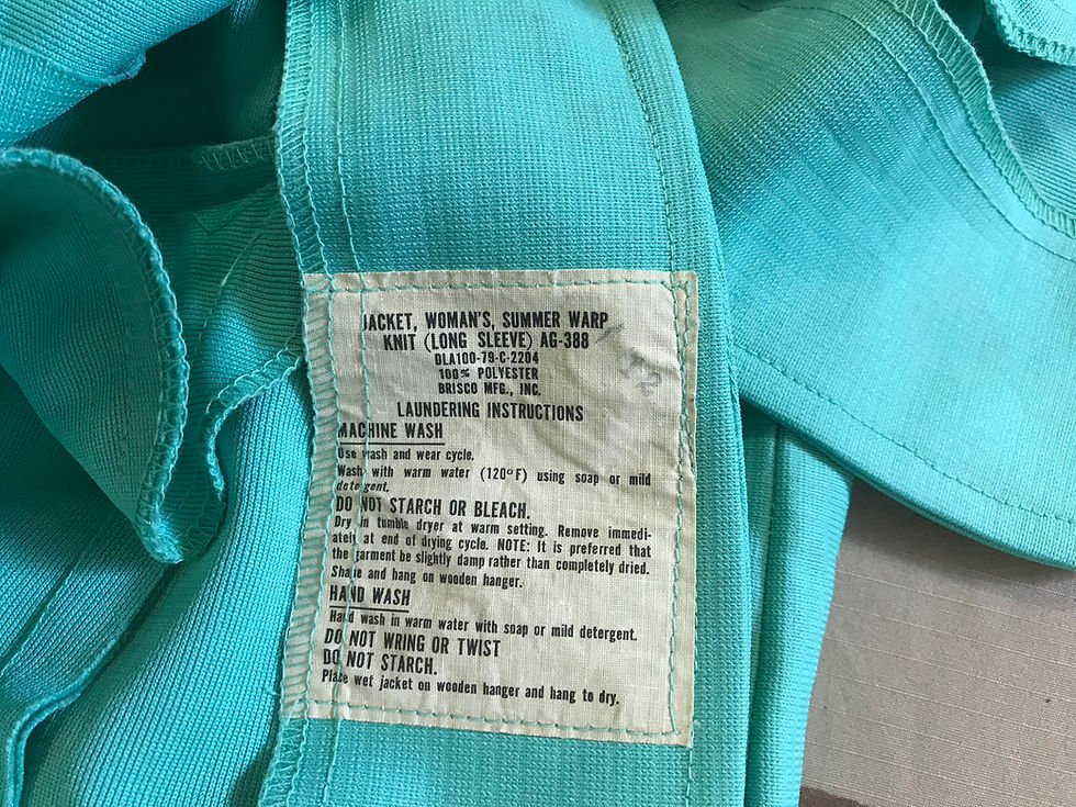 Thumbnail: US Army Woman's Jacket w./ Skirt WARP Uniform