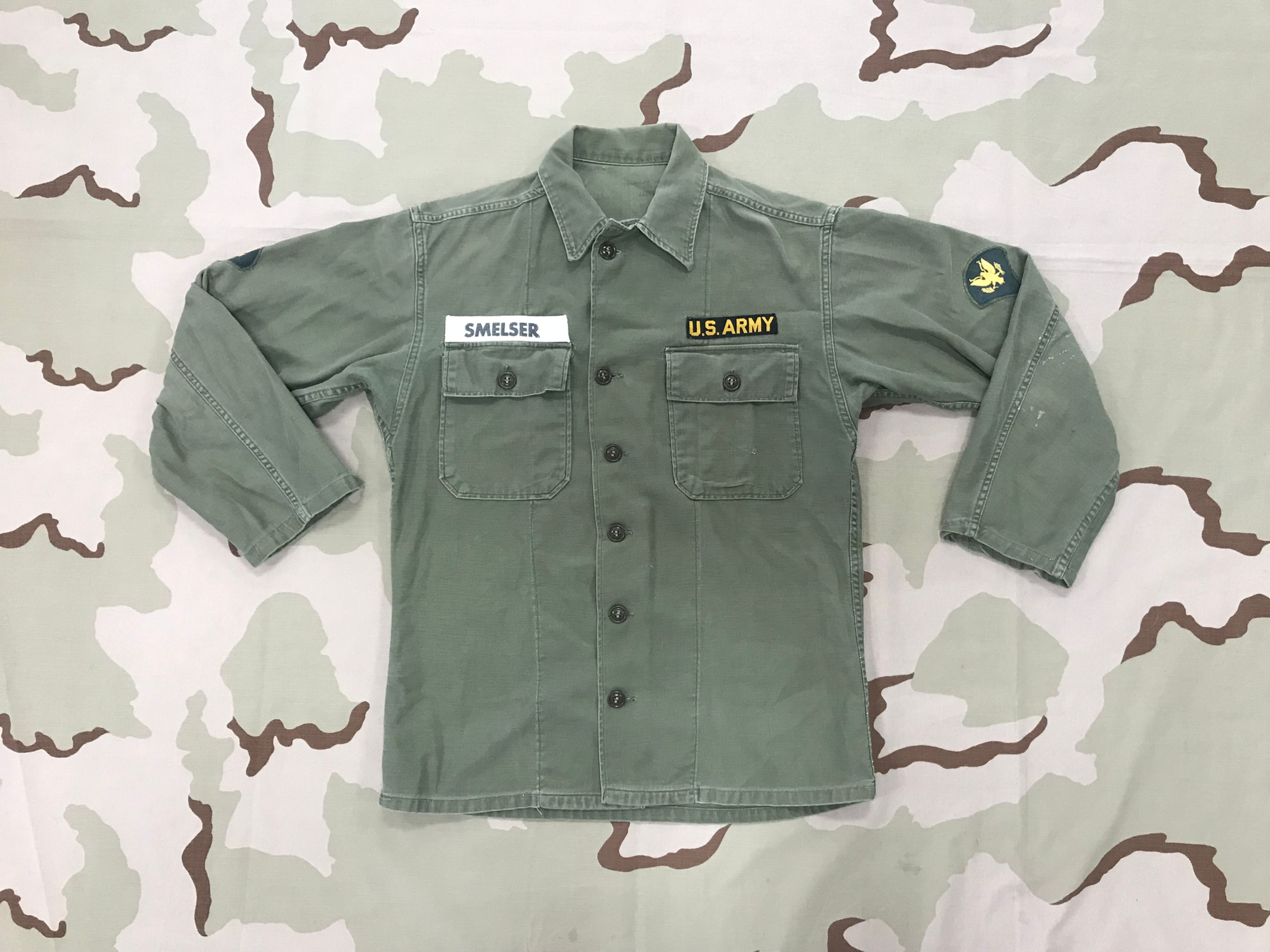 OG-107 Cotton Fatigue Shirt - Named