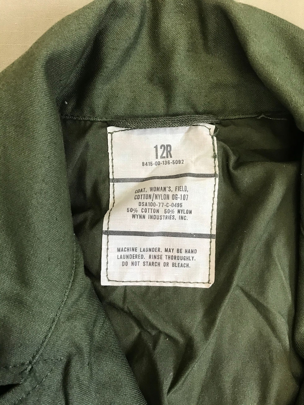 Thumbnail: OG-107 Woman's Field Coat Jacket