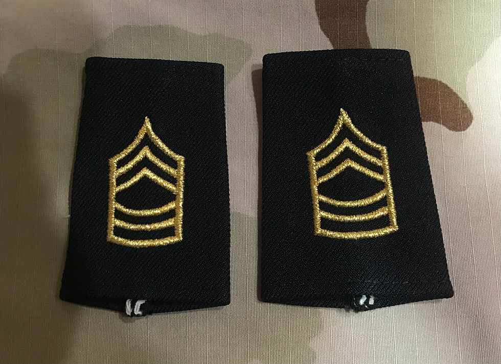 Thumbnail: US Army ASU Shoulder Mark Ranks : Enlisted Female Dress Shirt