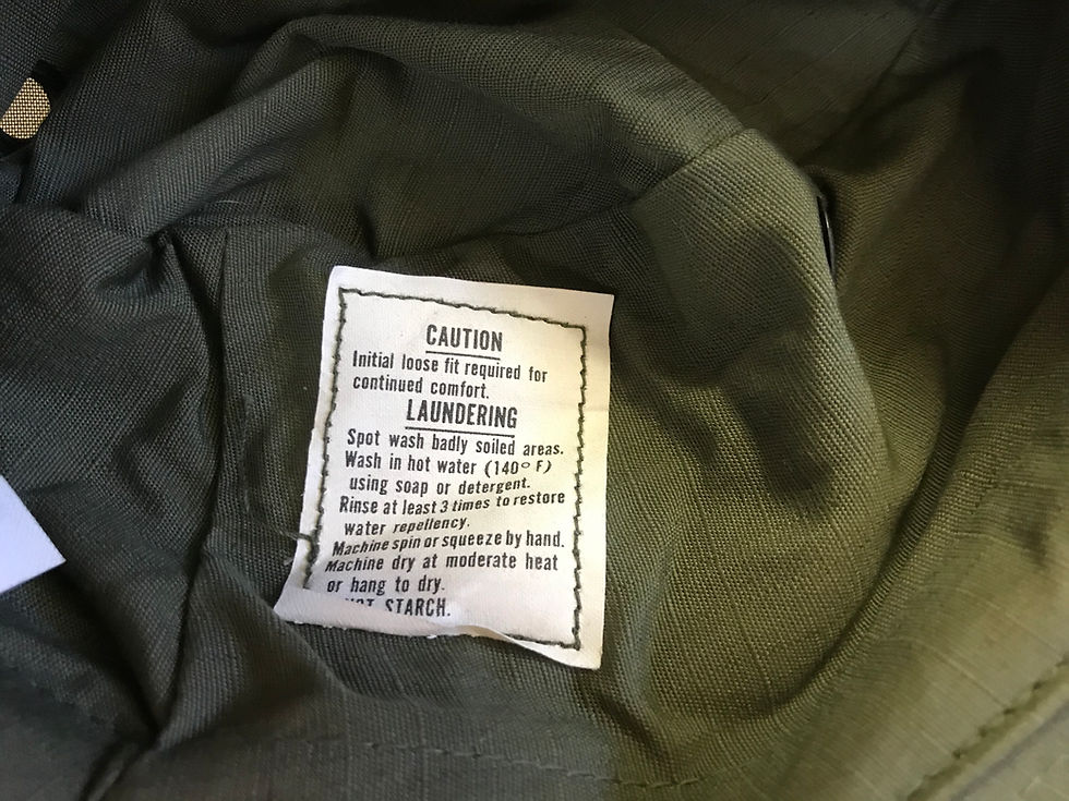 Thumbnail: Vintage Vietnam OG-107 Jungle Boonie Hat
