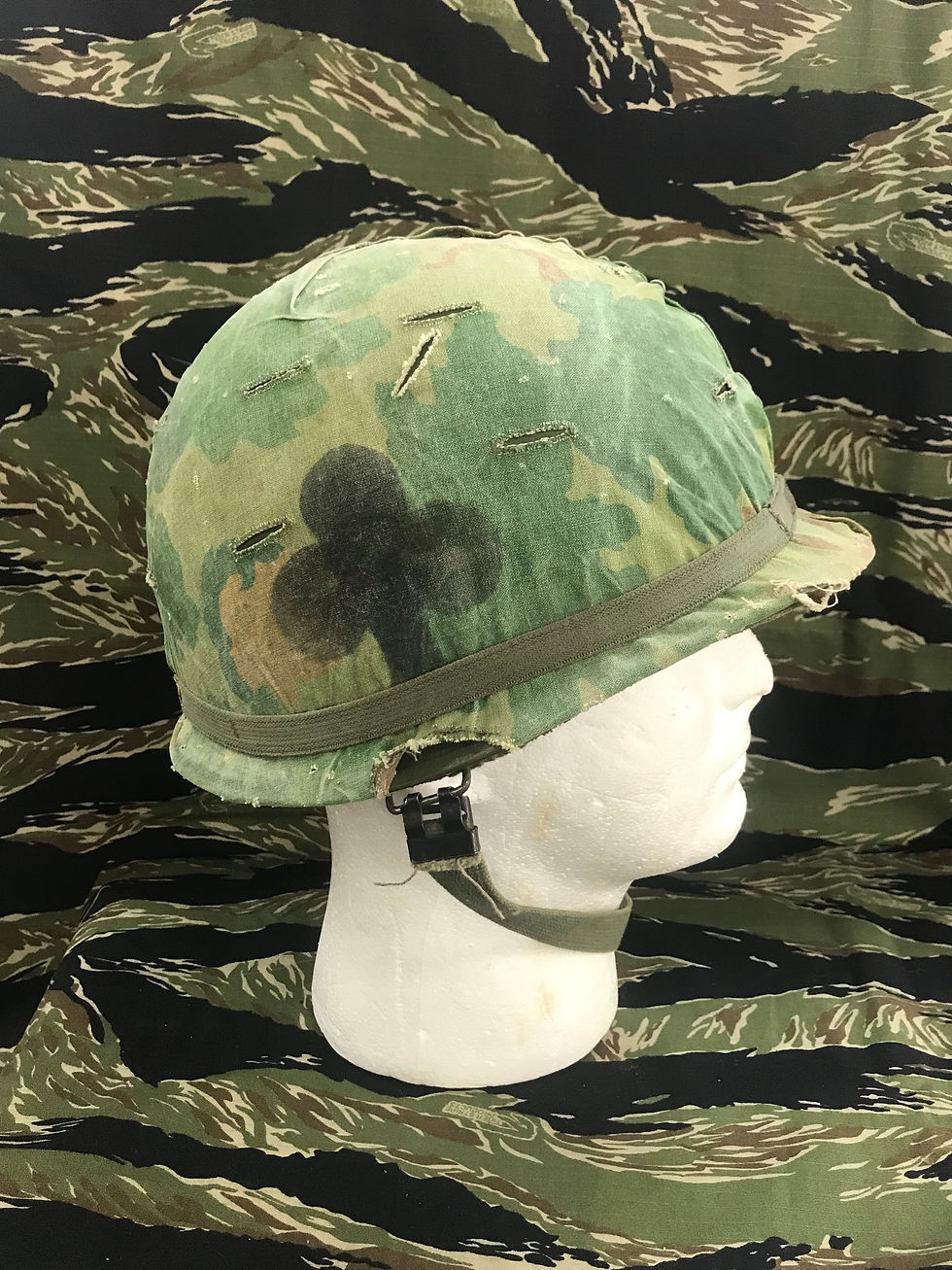 Thumbnail: Vietnam Era M1 Steel Pot Helmet with Liner