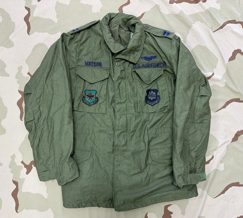 ジャケット・アウター AIR WEATHER | FIELD COAT M-65 Field Jacket NAVY BLUE US Air Force Coast Guard USN