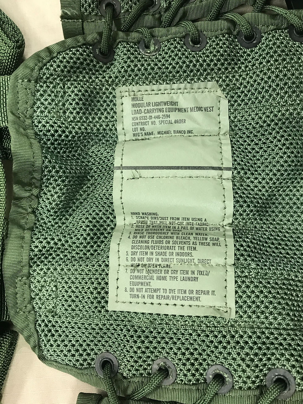 Thumbnail: MOLLE II Medic Vest -M81 Woodland Camo