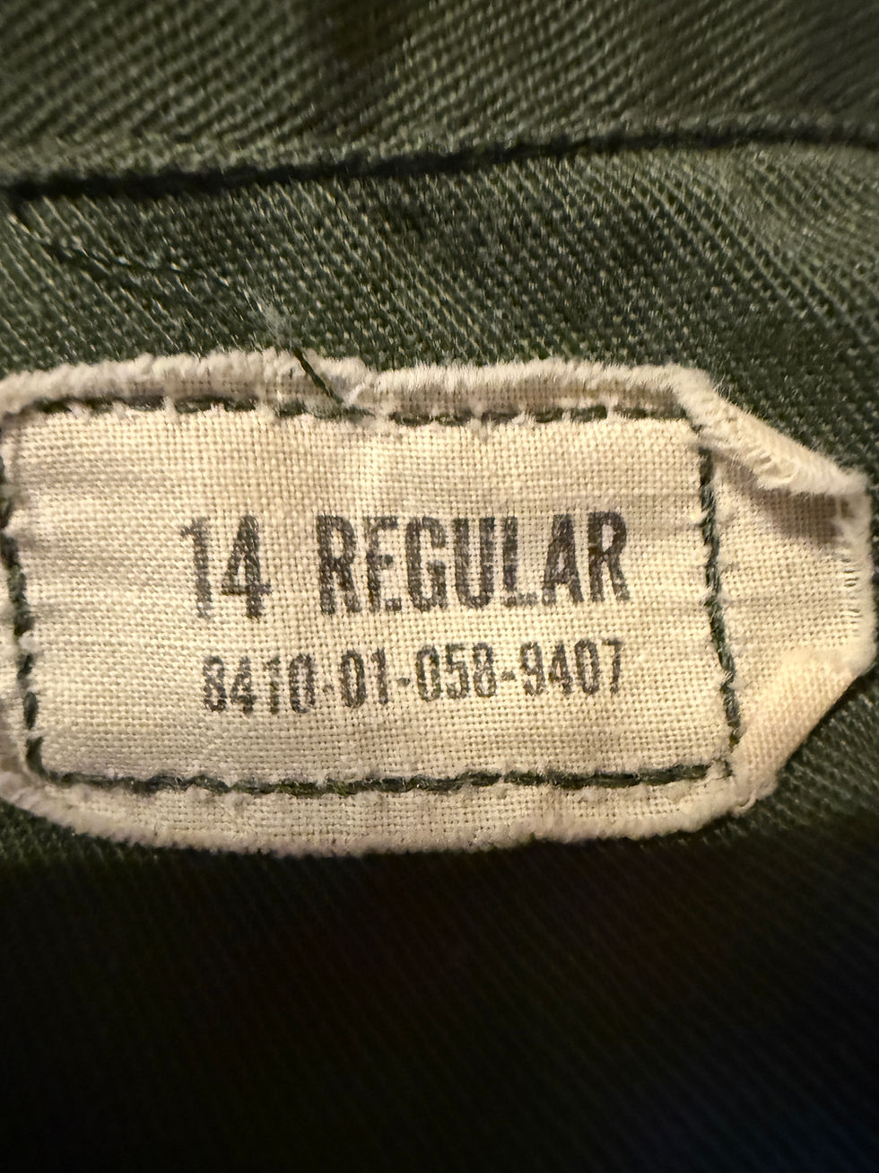 Thumbnail: US Army OG-507 Fatigue Utility Shirt Woman's