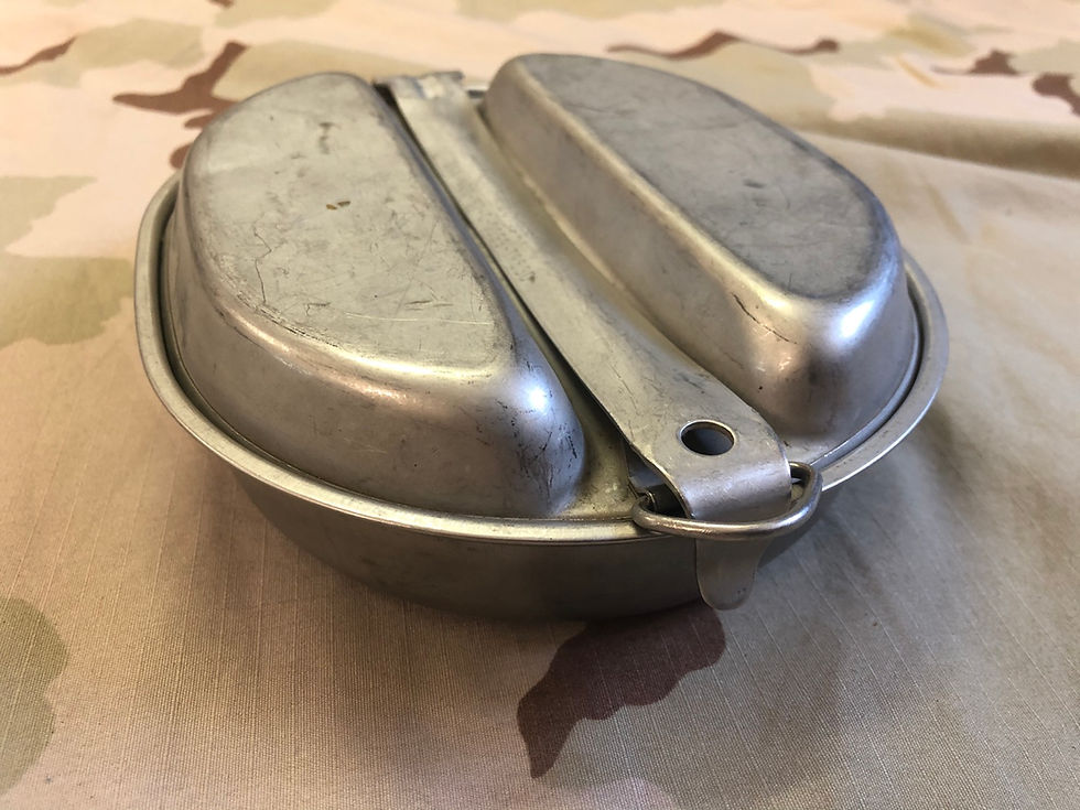 Thumbnail: USGI Military Vietnam Era Vintage Mess Kit