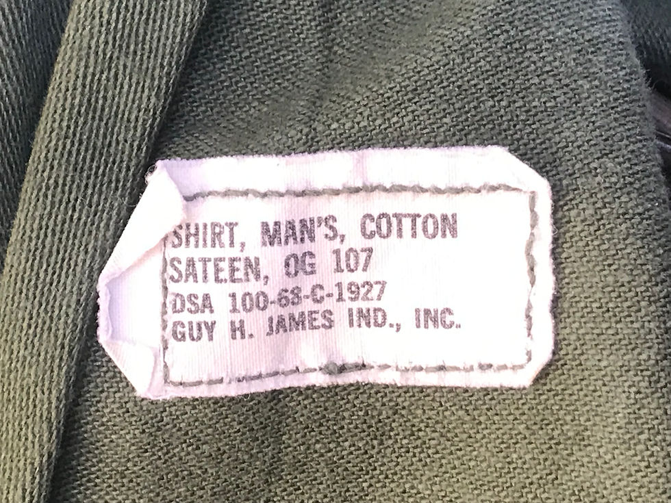Thumbnail: US Army OG-107 Shirt Man’s Cotton Sateen