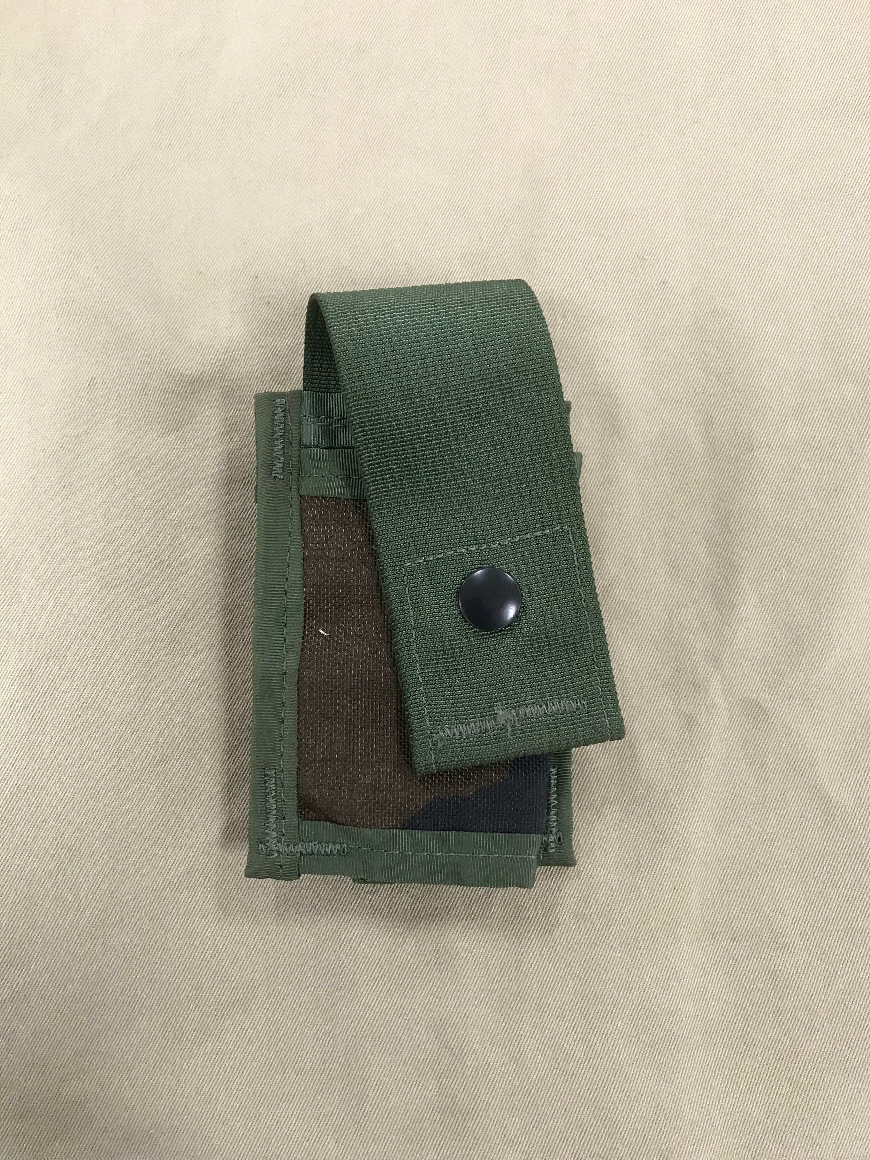 40mm Grenade Pouch - MOLLE II Woodland Camo