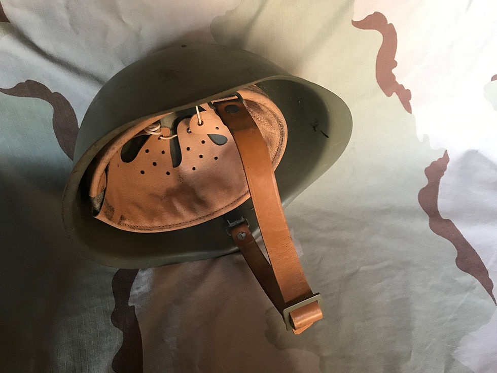 Thumbnail: Vz. 53 Czech M53 Steel Helmet : Cold War Foreign Military Surplus