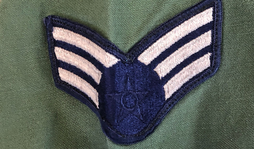 Thumbnail: US Air Force Vietnam OG-107 Utility Shirt -  Senior Airman